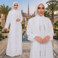 Bayanaka Abaya Arabian Simple Dan Mewah Bahan Crincle Premium Grade A Cocok Untuk Kondangan Dan Sera