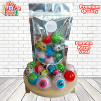 Fun&Food - Permen Karet Korea Bubble Gum Viral Permen Trolli Korea Bola Mata Planet Gummy
