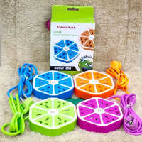 HEXAGON / USB SOKET LISTRIK 4 USB