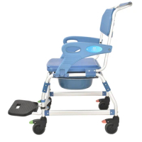 Commode chair yiwu wheel shower toilet chair transfer lift bath chair for the elderly