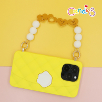 【Candies】iPhone 14 Pro Max - 經典小香風晚宴包手機殼(Love-黃)