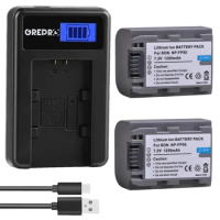 NP-FP50 Battery and Charger for Sony NP-FP30 FP60 FP70 FP90 FP100, DCR-HC16 DCR-DVD92 DCR-HC23 DCR-HC20 HC30