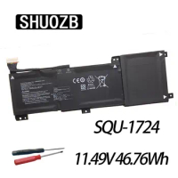 SHUOZB SQU-1724 SQU-1723 Laptop Battery For AORUS 15-XA 15-WA 15-W9 15-SA 15 X9 GIGABYTE THUNDEROBOT 911 Quanta Free Tools