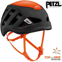Petzl SIROCCO 超輕量岩盔/攀岩頭盔/越野滑雪頭盔 A073 黑橘A073BA