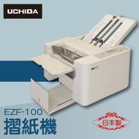 事務機推薦-UCHIDA EZF-100 摺紙機[可對折/對摺/多種基本摺法]
