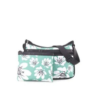 LeSportsac DELUXE EVERYDAY BAG In TROPICAL GARDEN GREEN L7507HD11U25 Tropical Garden Green