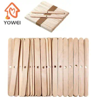 50Pcs New Candle Making Wax Core Wooden Holder Soy Wax Centering Device For Aromatherapy Making DIY Candle Wicks Making Tool