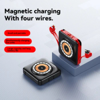 50000mAh Macsafe Power Bank Magnetic Wireless PowerBank For iPhone Samsung Xiaomi Huawei External Battery Phone Fast Charger