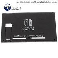Limited Plastic Back Case Rear Cover Panel Frame For Nintendo Switch nimal Crossing Special Edition Console
