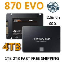 2024 Brand SSD 870 EVO SATAIII  4T 2TB 1TB  Internal Solid State Disk HDD Hard Drive 560MB/S  2.5inch Laptop Desktop PC Original