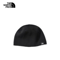 【The North Face】北面男女款黑色針織毛帽|4SIFJK3