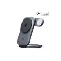 AUKEY MagFusion Z (LC-MC312) Qi2 三合一磁吸折疊式旅行無線充電器