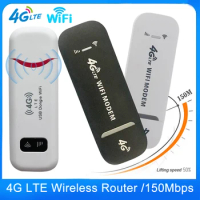 4G LTE WiFi Router 150Mbps Portable WiFi USB Dongle Mobile Broadband With SIM Card Slot For Home Office Laptops UMPC MID Devices