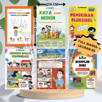 [FULL COLOR] UKURAN B5 (17.6CM X 25CM) BUKU KOMIK HUKUM MURPHY, BUKU DISIPLIN DIRI MENGUBAH HIDUP, B