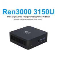 AMD Ren3000 Athlon 3150U Mini PC Support Windows 10/11 WIFI5 2.4GHz-3.3GHz DDR4 32GB 1TB SSD Desktop PC Gamer Computer