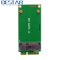 3x5cm mSATA Adapter card to 3x7cm Mini PCI-e SATA SSD for Asus Eee PC 1000 S101 900 901 900A T91