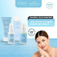 ERHA Skinsitive Ultracalm Skin Barrier Set - Paket Skincare Untuk Wajah Sensitif dan Kemerahan lengk