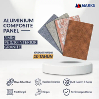 MB Marks OL ACP 3 mm PE 0,10 1220 x 2440 mm - Granite - BROWN GRANITE