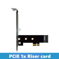 Free Shipping ADT-Link New PCIE 1x Riser Card M.2 NVME To PCI Express x1 Optane Adapter Card
