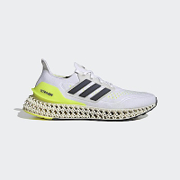 Adidas Ultra 4DFWD M [GZ6941] 男 慢跑鞋 運動 專業 路跑 4D中底 支撐 避震 白 螢黃