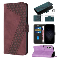 For Samsung Galaxy S23 Fe Чехол Для Magnetic Wallet Phone Cases Book Flip Cover Coque Fundas Capa For Samsung Galaxy S23 Fe