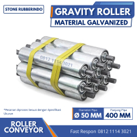 Gravity Roller Conveyor 50 mm x 400 mm Roller Gravity Conveyor 2 inch