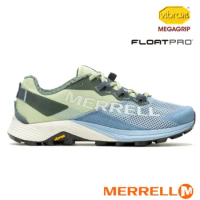 【MERRELL】女 MTL LONG SKY 2 低筒越野鞋/Vibram高性能橡膠大底/ML068228 冰河藍