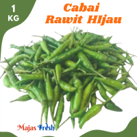 CABE RAWIT Hijau Segar - Cabai Rawit Ijo Fresh | 1.000gr [ Harga Per KG ]
