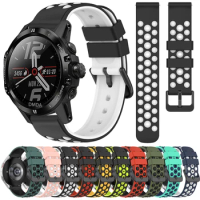 Silicone Sports Strap For COROS PACE 2 Bracelet For COROS APEX Pro APEX 46/42mm Band Replacement Wristbands 20mm 22mm Smartwatch