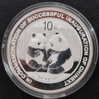 2009 China G/E/M 1oz Silver Panda Coin