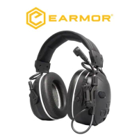 Earmor Airsoft Bluetooth Ver C51 Electronic Noise Reduction Headset Tactical Communication Headset for Shooting Training Outdoor