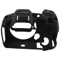 Camera Protective Case Suitable for Canon EOS R7 Camera Silicone Case R7 SLR Camera Protective Case Black