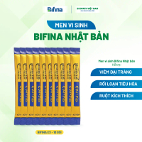 Men vi sinh Bifina Nhật bản EX - Lẻ 10 gói (không hộp)