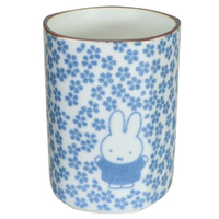 耀您館★日本製金正陶器和小紋美濃燒五角杯小茶杯212160米菲兔Miffy(瓷製;175 ml;5角形好握)小白兔小杯子【全館299超取免運】【APP下單點數4倍送】