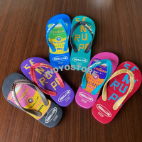 Swallow seni rupa sandal jepit unisex