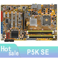 P5K SE Desktop Motherboard P35 Socket LGA 775 DDR2 Original Used Mainboard On Sale