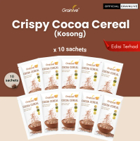 GRAINLIVE Crispy Cocoa Cereal Kosong 10 Sachets | 20 Sachets | 30 Sachets |Tinggi 9 Jenis Vitamin Mi