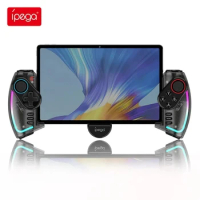 Ipega PG-9777S Bluetooth Gamepad Linear Vibration Stretchable Game Controller for Switch Android iOS iPad PC with RGB Light