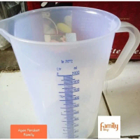 Gelas Ukur 2 Liter / Gelas Takar 2000 ml Green Leaf Tebal