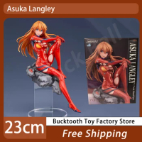 23cm GSC Neon Genesis Evangelion Asuka Langley Soryu Anime Figure Good Smile Company Rebuild Of Evangelion 1/7 Figures Model Toy