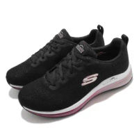 【SKECHERS】休閒鞋 Skech-Air Element 2 女鞋 氣墊 避震 緩衝 支撐 耐磨 黑 粉(149406BKHP)