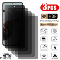 3Pcs Privacy Tempereed Glass Screen Protector Anti-Spy for Motorola Edge+ 2022 5G UW (2022) X30 30 Pro One 5G Ace