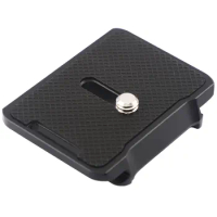 Haoge Double Type Quick Release Plate of Arca-Type and Manfrotto's RC2 Standard Compatible with ARCA-Swiss/Kirk Manfrotto