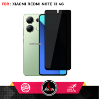 Tempered Glass Layar Anti Spy Priva For Xiaomi Redmi Note 13 4G Spy Kaca