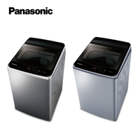 【高雄配送免運含基本安裝限一樓或有電梯】【Panasonic】11公斤智慧節能科技變頻直立式洗衣機(NA-V110LB/LBS)(炫銀灰/不鏽鋼)