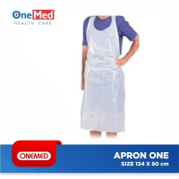 Apron Putih / Apron Medis Surgilab / Apron 134 x 80cm / Apron Dispossable