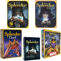 Board Games Splendor Marvel Duel Dobble Multiplayer Friends Party Role Play Games Plot Collection Playing Cards Kids Toys Gifts