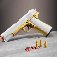 Toy Guns Ball Blaster with Soft Bullets Toys Foam Blaster Shooting Games Education Toy Model for 6,7,8,9,14+ Kids