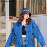 ❄แจ็คเก็ตยีนส์Big size อก56นิ้ว!!! รุ่น8211Big♦