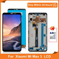 6.9" For Xiaomi MI MAX 3 LCD Display Touch Screen Digitizer For XIAOMI Max 3 Display With Frame max3 Replacement Parts Assembly
